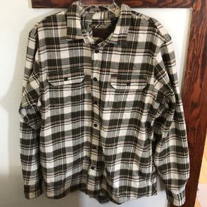 Flannel button down